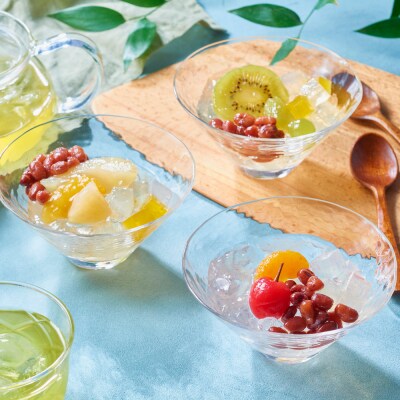 【鼓月】あんみつ 6個入