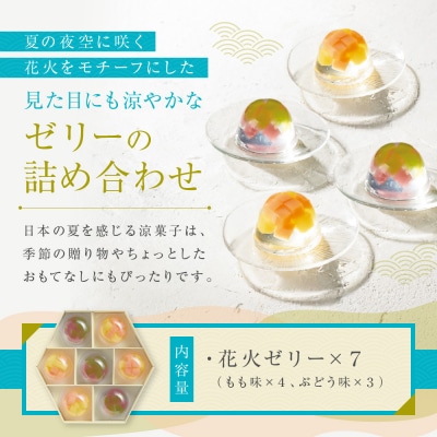 【菓匠八】涼夏のしずく(7個)