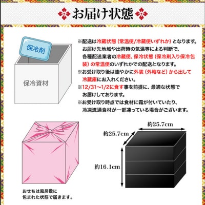 【京都・先斗町ふじ田監修】おせち特大重「華寿安」5～6人前|京都 本格料亭おせち 豪華 人気 有名