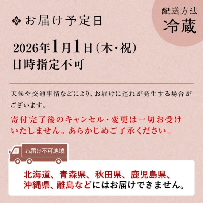 【木屋町 蘭】謹製おせち 全32品 5人前|京都 老舗寿司割烹 限定おせち 人気おせち