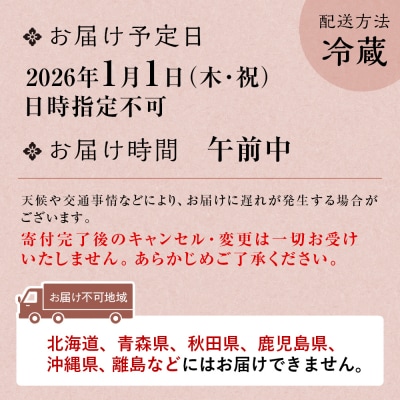 【木屋町 蘭】謹製おせち 全32品 5人前|京都 老舗寿司割烹 限定おせち 人気おせち