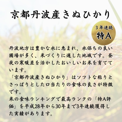 ＜令和7年産＞京都丹波産 きぬひかり 5kg×2 計10kg|京都 人気 米 精米 おすすめ