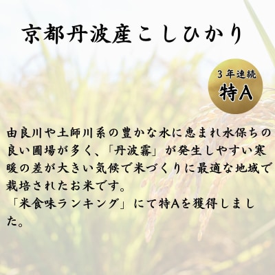 <令和7年産新米> 京都丹波産 こしひかり きぬひかり 各5kg 計10kg