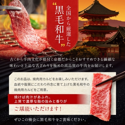 【京都モリタ屋】A5ランク 国産黒毛和牛 カルビ焼肉用 550g|京都 国産牛 高品質 人気