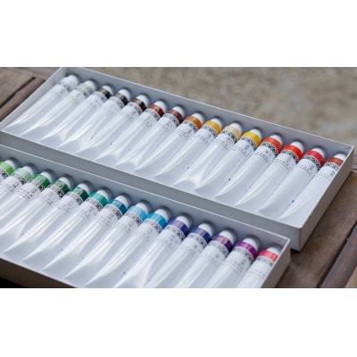 【上羽絵惣】チューブ絵具(大)30色セット