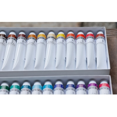 【上羽絵惣】チューブ絵具(大)30色セット