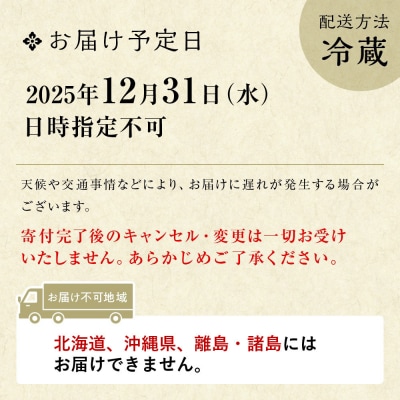 【京料理 はり清】吉祥来福おせち三段重 約6人前|京都 老舗料亭 本格おせち 人気おせち