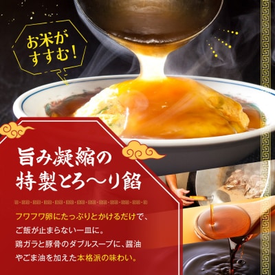 《限定寄付額～9/30》【マルシン飯店】京都・超行列店の天津飯の餡(400g×2袋)|京都 本格中華