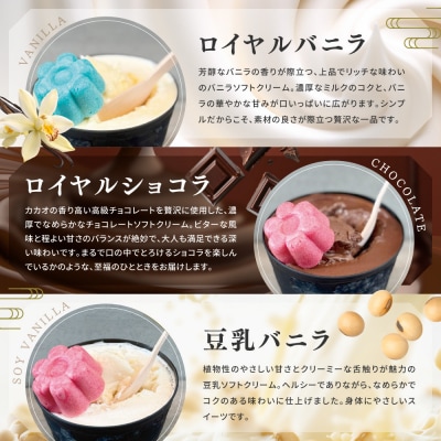 【坂の駅 栄山堂】京華ソフト～雅～ソフトクリーム5種詰め合わせ