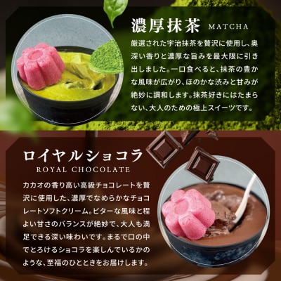 【坂の駅 栄山堂】京華ソフト～華～5種のソフトクリームの詰め合わせ|京都 清水 老舗 スイーツ店