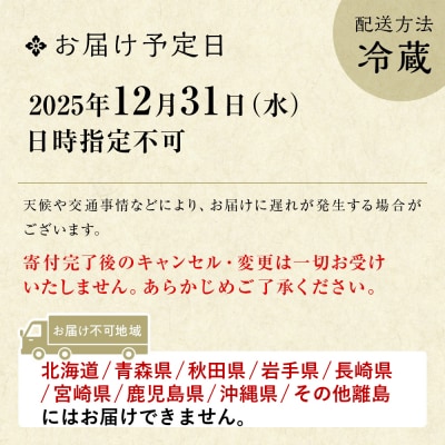 【京都 泉仙】おせち料理 一段重 | 京都 老舗料亭 本格おせち 人気おせち