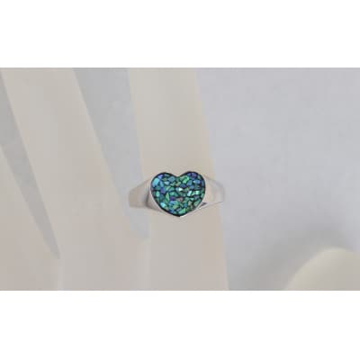 【嵯峩螺鈿野村】ハートリング|京都 老舗 伝統工芸 漆器 ジュエリー