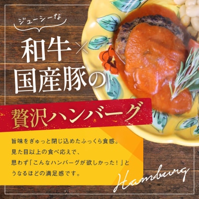 【ダニエルズ】和牛と国産豚のハンバーグ トマト煮込み 5個入り|京都 本格イタリアン 有名店 人気