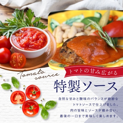 【ダニエルズ】和牛と国産豚のハンバーグ トマト煮込み 5個入り|京都 本格イタリアン 有名店 人気