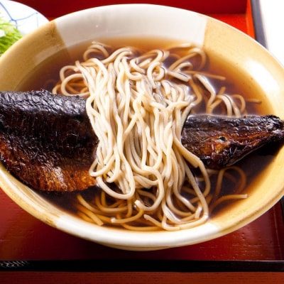 <年末配送・予約受付>【松葉】にしんそば4人前|京都 老舗 そば 名店 年越し用 人気セット