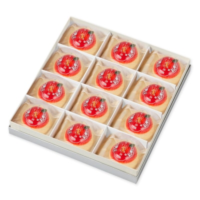 【鼓月】摘み果 林檎 12個入|京都 和菓子 有名店 人気セット 和菓子