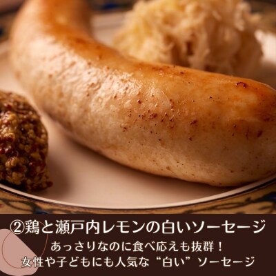 【ジャングルケイブ】肉感たっぷり 手作り無添加ソーセージ3種(各約100g)