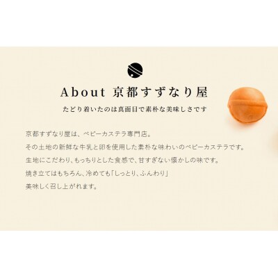 【京都すずなり屋】冷凍ベビーカステラ プレーン12個入り×15袋 |ベビーカステラ専門 人気店 冷凍