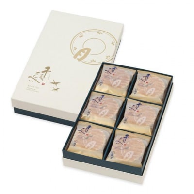 <定期便・年4回> 【鼓月】プレミアム千寿せんべい18枚入