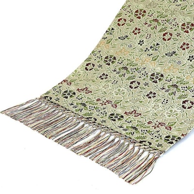 【龍村美術織物】早雲寺テーブルセンター(1号サイズ・銀)