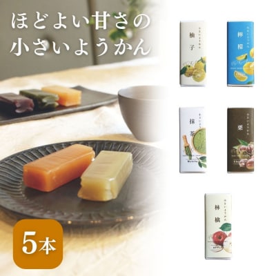 【孔葉堂】小さいようかん5種セット | 京都 ようかん 人気