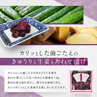 志そ漬きゅうり3袋 LLP|京都 老舗 土井 有名店 しそ漬 漬物 人気セット