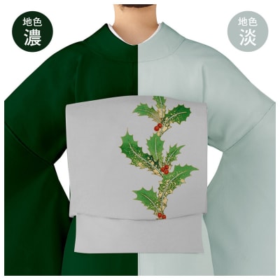 【和装振興応援プロジェクト】歳時記2月3「節分」京手描友禅 染帯|染帯 着物 織物 人気 おすすめ 