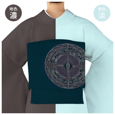 【和装振興応援プロジェクト】歳時記12月3「大晦日」京手描友禅 染帯|染帯 着物 織物 人気