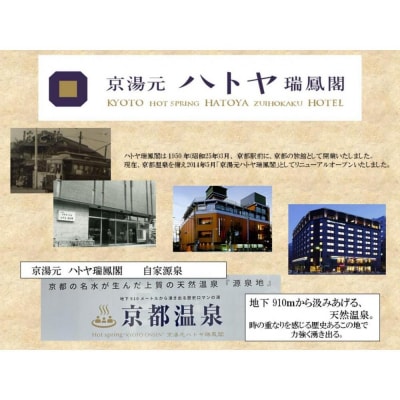 【ハトヤ瑞鳳閣】京都温泉 湯豆腐セット4人前