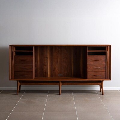 〈FILE FURNITURE WORKS〉TVキャビネット(SHUTTER TV CABINET)