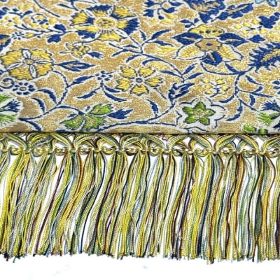 【高島屋選定品】〈龍村美術織物〉早雲寺テーブルセンター(1号サイズ・金)