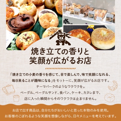 【CHABON】北海道産小麦100%のベーグル10個セット〈赤しそ〉|京都