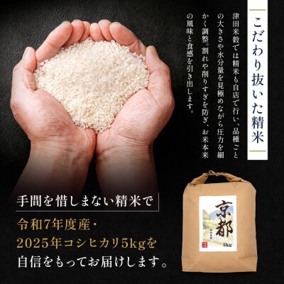 【津田米穀】五つ星お米マイスター監修 藤野さんが育てたコシヒカリ 5kg