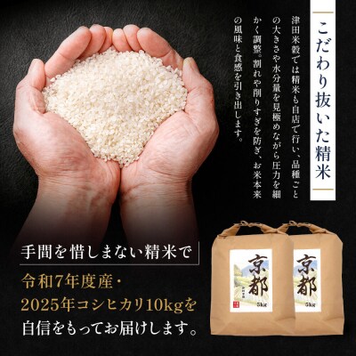 【津田米穀】五つ星お米マイスター監修 藤野さんが育てたコシヒカリ 10kg