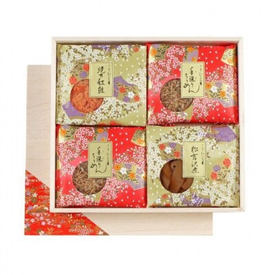 【わらびの里】手選りちりめんと焼き紅鮭・松茸沢煮 3種セット |京都 老舗料亭 ちりめん山椒