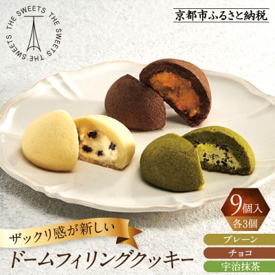 ザ・スウィーツ ドームフィリングクッキー 3種9個入り|シャディ スイーツブランド クッキー 人気 