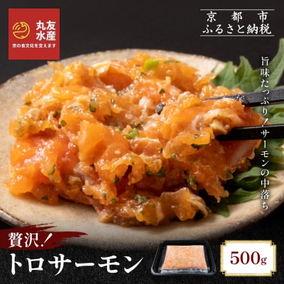 【丸友水産】トロサーモン 500g|京都 トロサーモン ノルウェー産