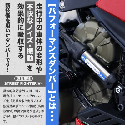 【AELLA】DUCATI Street Fighter V4|パフォーマンスダンパー(R)