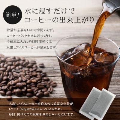 【小川珈琲】水出しアイスコーヒーパック 50g×12袋(約9600ml相当)|京都 OGAWA 