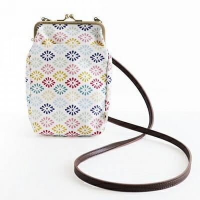 【高島屋選定品】〈AYANOKOJI〉がま口お散歩ポシェット(京都菊菱 白)| 雑貨 人気ブランド