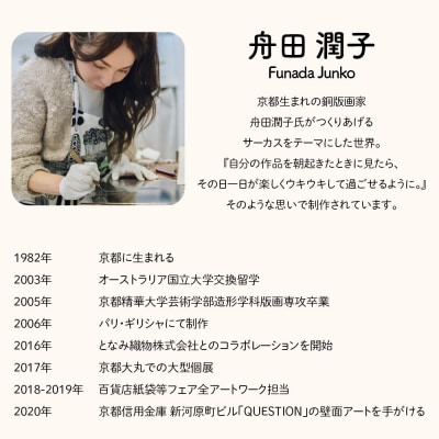 【たゆたふ】数寄屋袋 紹巴 Candy Circusシリーズより クッキー気球 舟田潤子氏