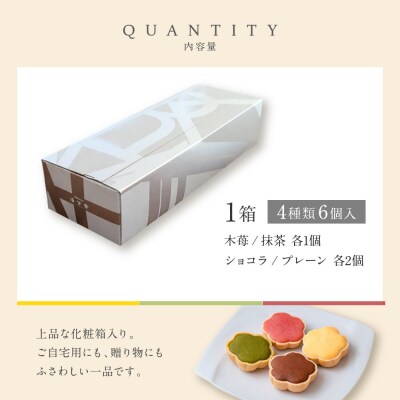 【パティスリー洛甘舎】洛甘もなんしぇ 4種アソート 6個入り| 京都 大人気 スイーツブランド 