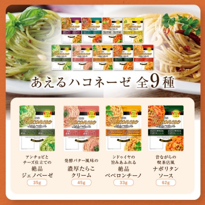 ハコネーゼ全18種コンプリートセット|創味 大人気パスタソース レトルト 
