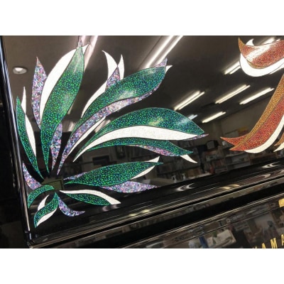 【真和楽器】京都伝統工芸による彩輝光蒔絵ピアノ「華美」モデル制作クーポン(210万円分)