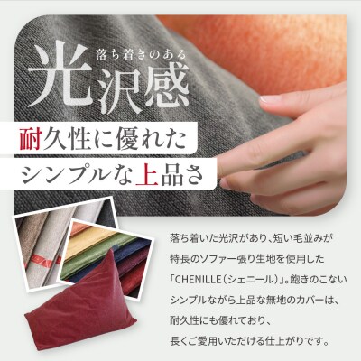大東寝具 tetra シェニール(ビッグサイズ)ビーズクッション(アネモネ)|京都 寝具 人気