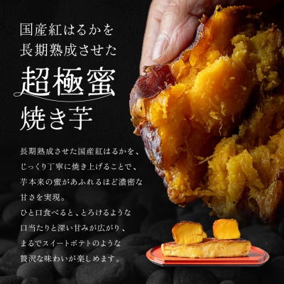 やきいもグランプリ上位入賞 とろける甘さ 超極蜜焼き芋 330g|京都 芋スイーツ 焼きいも 人気