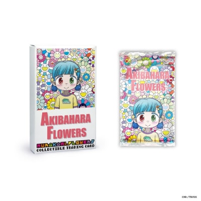 Akibahara Flowers 村上隆 UR Masumi Murakami.Flowers Collectible Trading Card|京都 カード | 京都府京都