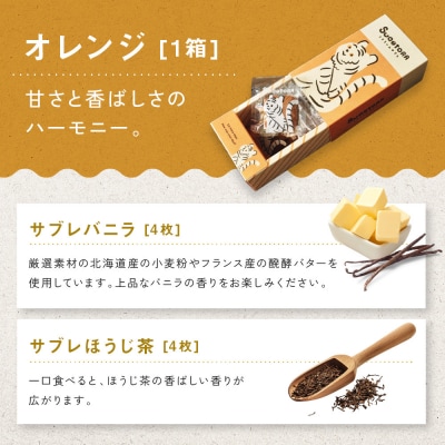【SUGiTORA】キョウトラちゃん サブレ6種24枚入り|京都 スイーツ ブランド 人気セット