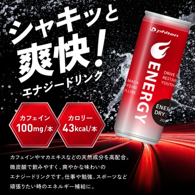 【ファイテン】エナジードライ 250ml×30本×1箱|京都 人気ブランド エナジードリンク
