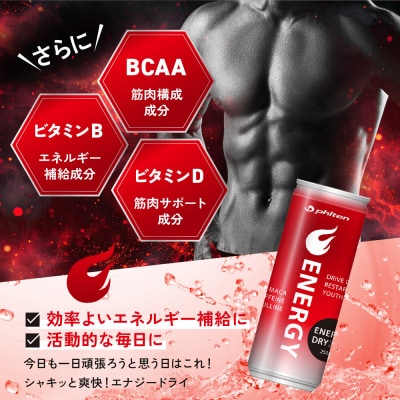 【ファイテン】エナジードライ 250ml×30本×1箱|京都 人気ブランド エナジードリンク